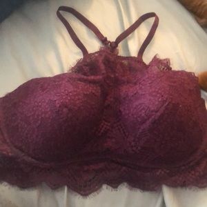 Victoria secret push up eyelash bralette